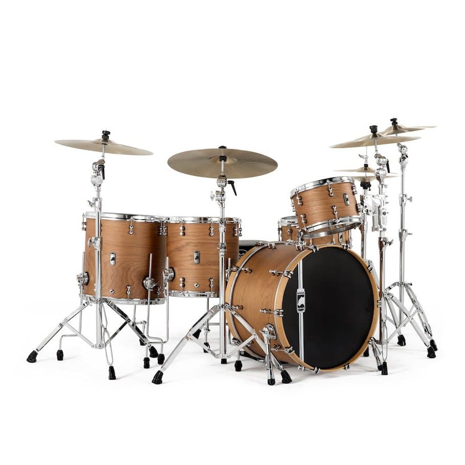 Mapex Black Panther Design Lab Cherry Bomb 4 Pc Drum Set Natural Satin