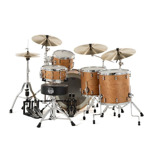 Mapex Black Panther Design Lab Cherry Bomb 4 Pc Drum Set Natural Satin