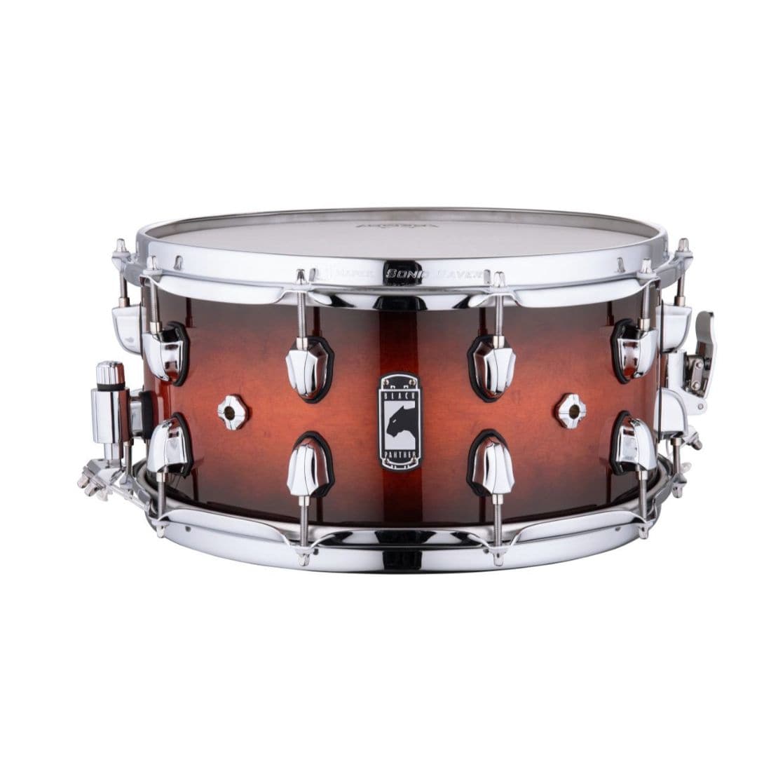 Mapex Black Panther 14x7 Solidus Snare Drum - Red Black Burst