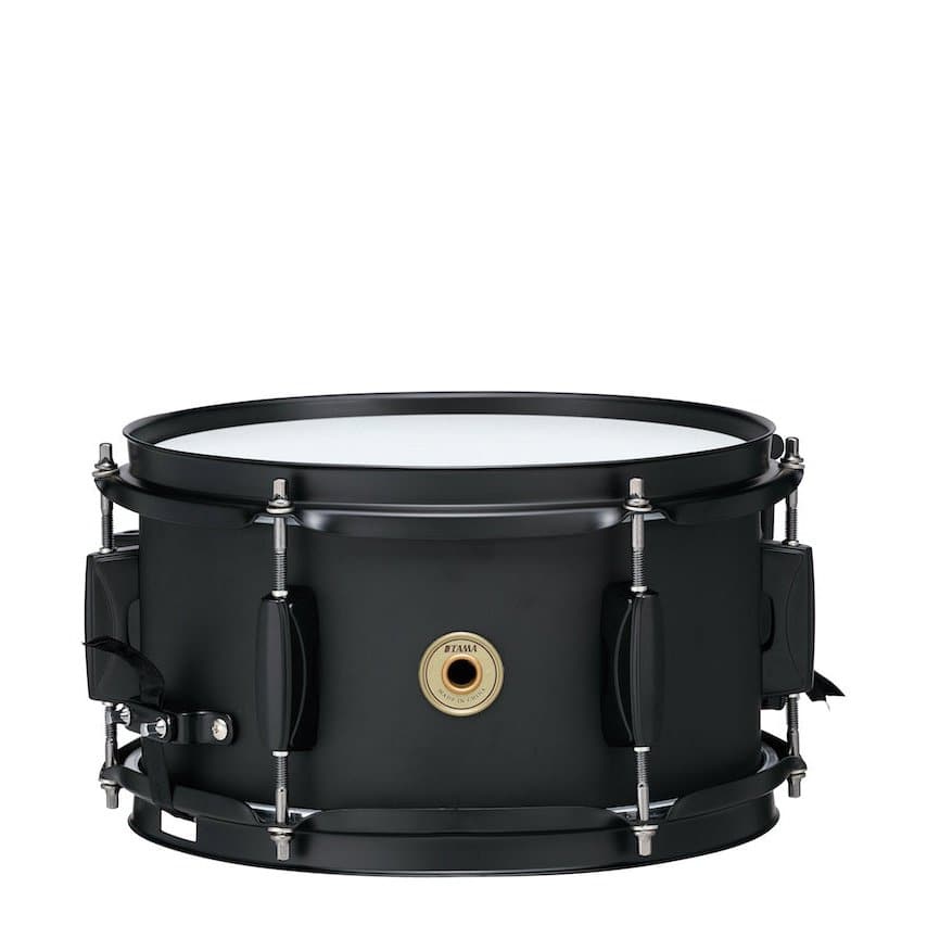 Tama Metalworks 10x5.5 Steel snare drum w/ Matte Black Shell Hardware