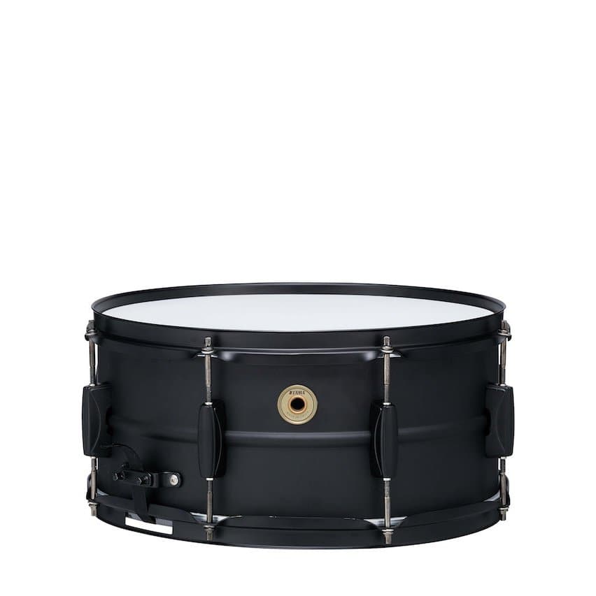 Tama Metalworks 6.5x14 Steel snare drum w/ Matte Black Shell Hardware