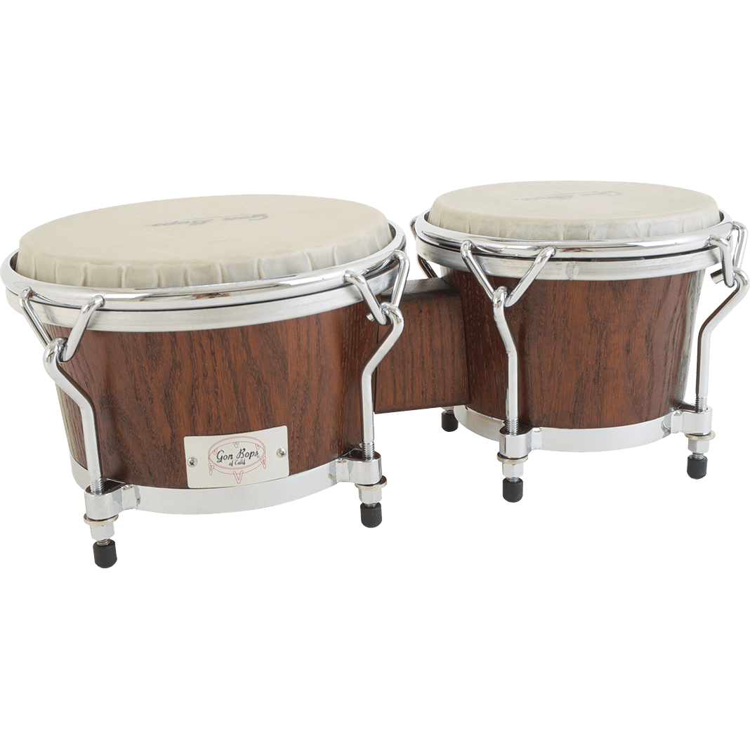 Gon Bops California Bongo Mahogany 7" & 8.5"