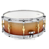 Canopus Limited Edition 1ply Ash Snare Drum 14x5.5 Caramel Fade Lacquer