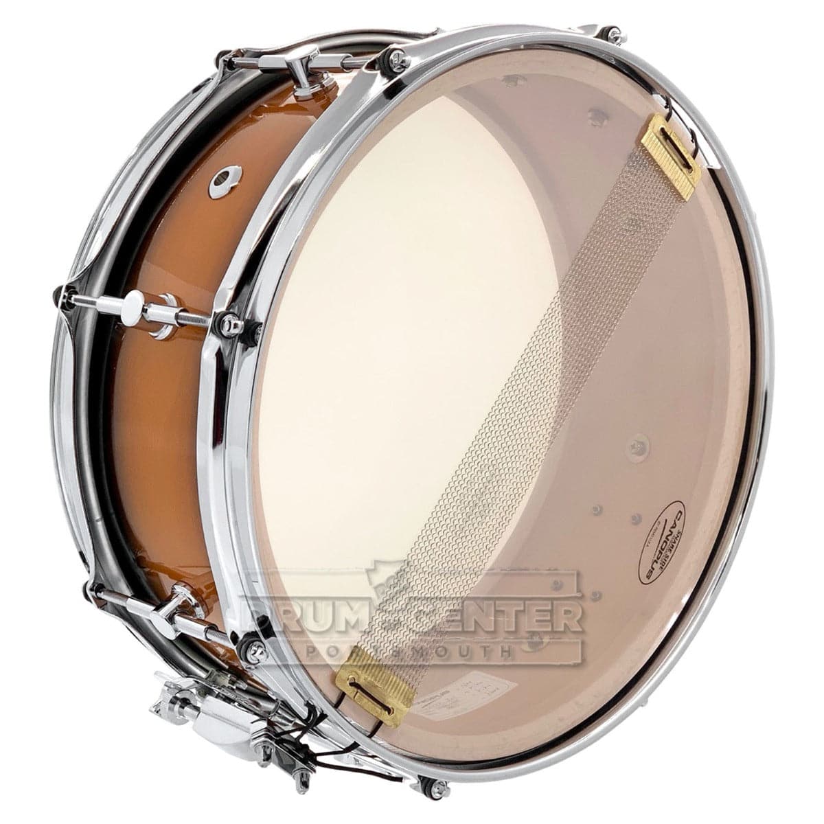 Canopus Limited Edition 1ply Beech Snare Drum 14x5.5 Tobacco Burst Lacquer