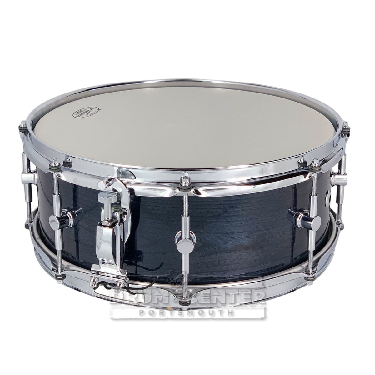 Canopus Limited Edition 1ply Elm Snare Drum 14x5.5 Blue Gray Lacquer