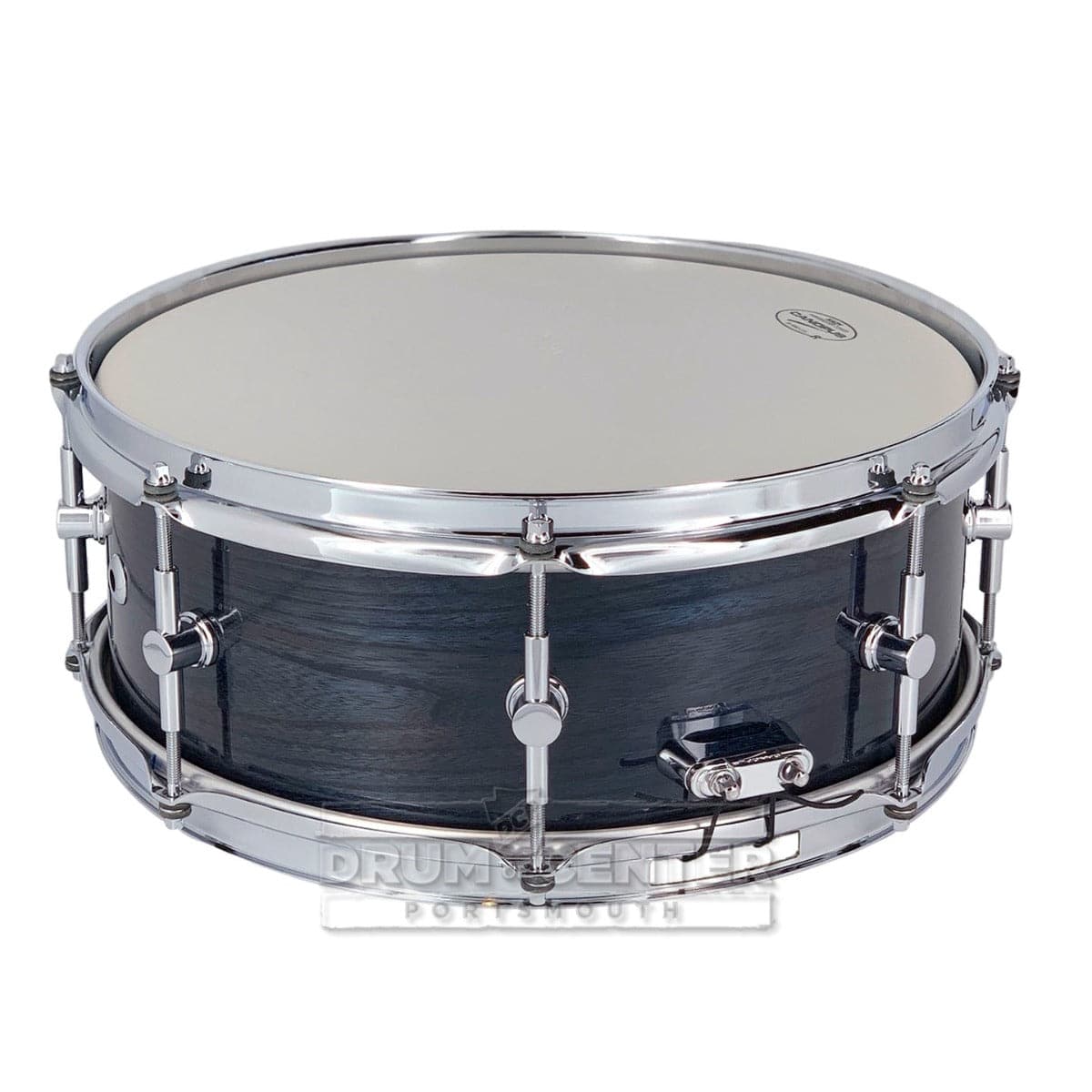Canopus Limited Edition 1ply Elm Snare Drum 14x5.5 Blue Gray Lacquer