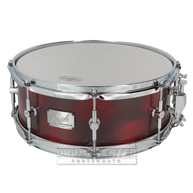 Canopus Birch Snare Drum Red Matte Lacquer 2ND LINE 14x5.5