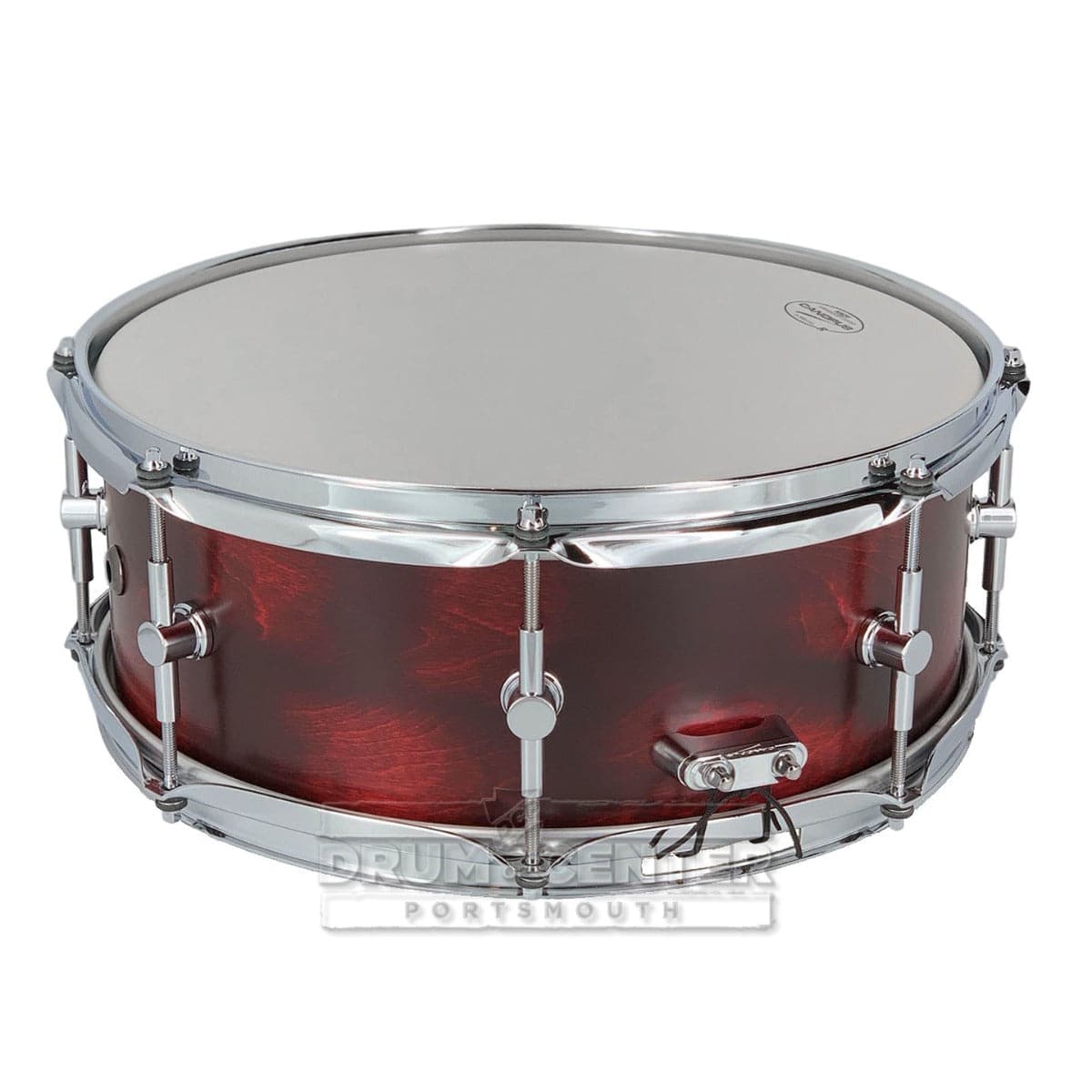 Canopus Birch Snare Drum Red Matte Lacquer 2ND LINE 14x5.5