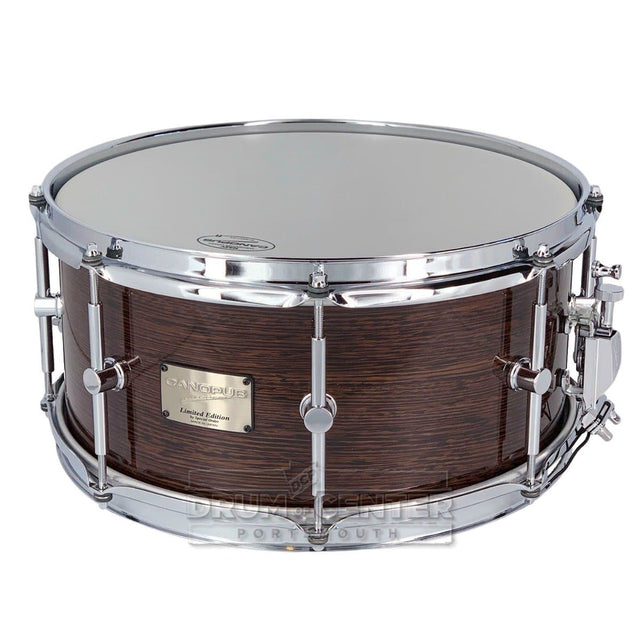 Canopus Limited Edition Wenge Birch Snare Drum 14x6.5 Natural Gloss