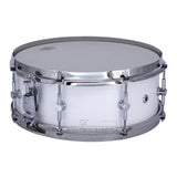 Canopus Limited Edition 1ply Soft Maple Snare Drum 14x5.5 Solid White Lacquer