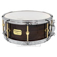 Canopus Mahogany Snare Drum 14x6 See Through Black Lacquer
