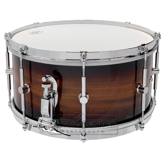 Canopus Mahogany Snare Drum 14x7 Brown Burst Lacquer w/Single Flanged Hoops