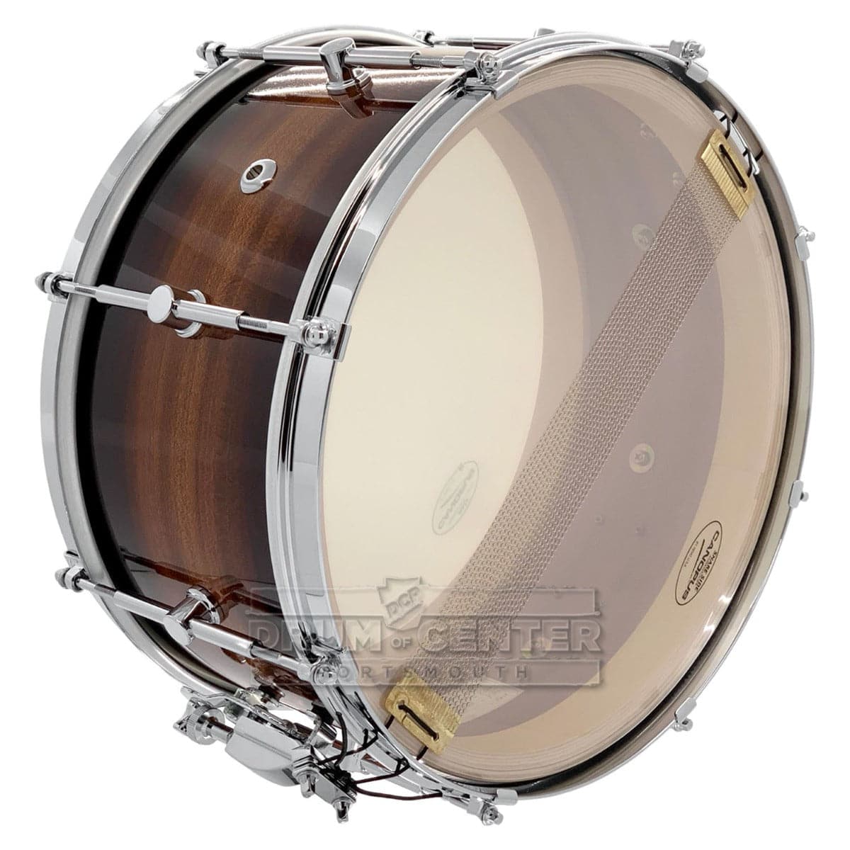 Canopus Mahogany Snare Drum 14x7 Brown Burst Lacquer w/Single Flanged Hoops
