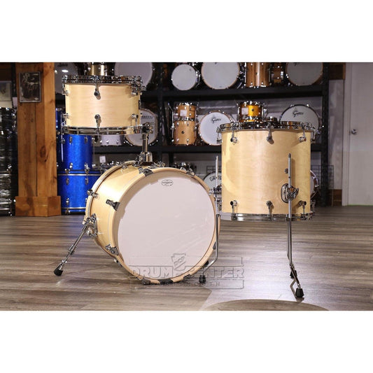 Canopus Neo Vintage M1 3pc Jazz Drum Set Natural Oil