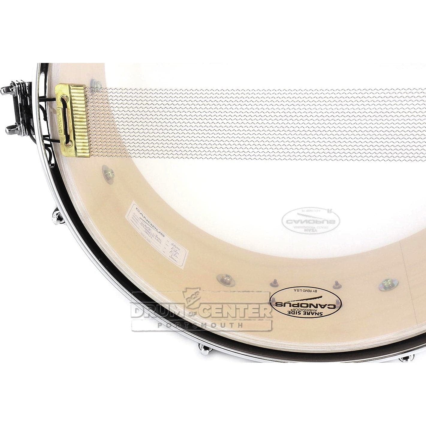 Canopus Neo Vintage M1 Snare Drum 14x5.5 Merlot Glitter Wrap