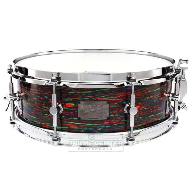 Canopus Neo Vintage M2 Snare Drum 14x5 Psychedelic Red