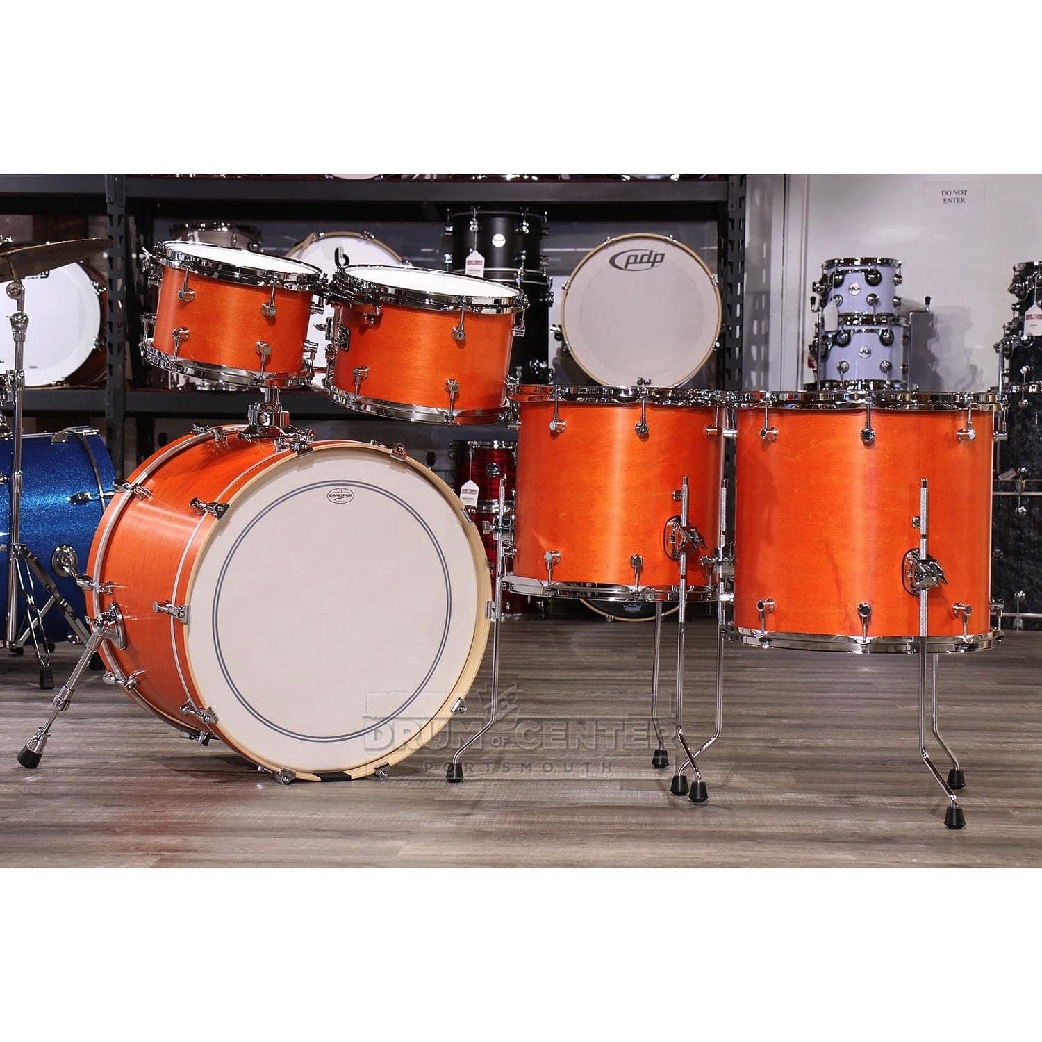 Canopus RFM 5pc Drum Set Navel Oil