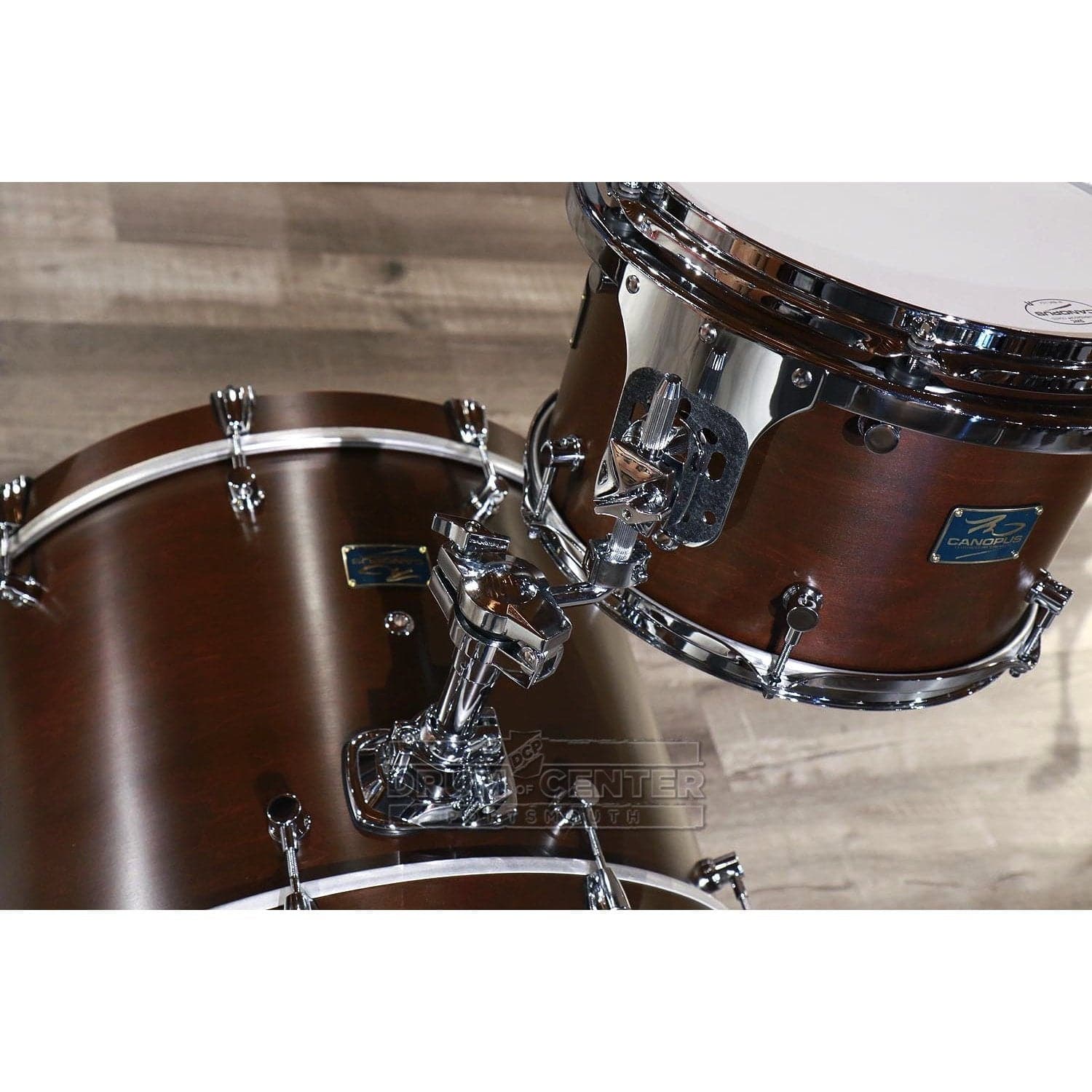 Canopus RFM 3pc Rock Drum Set Bitter Brown Oil | Drum Center Of