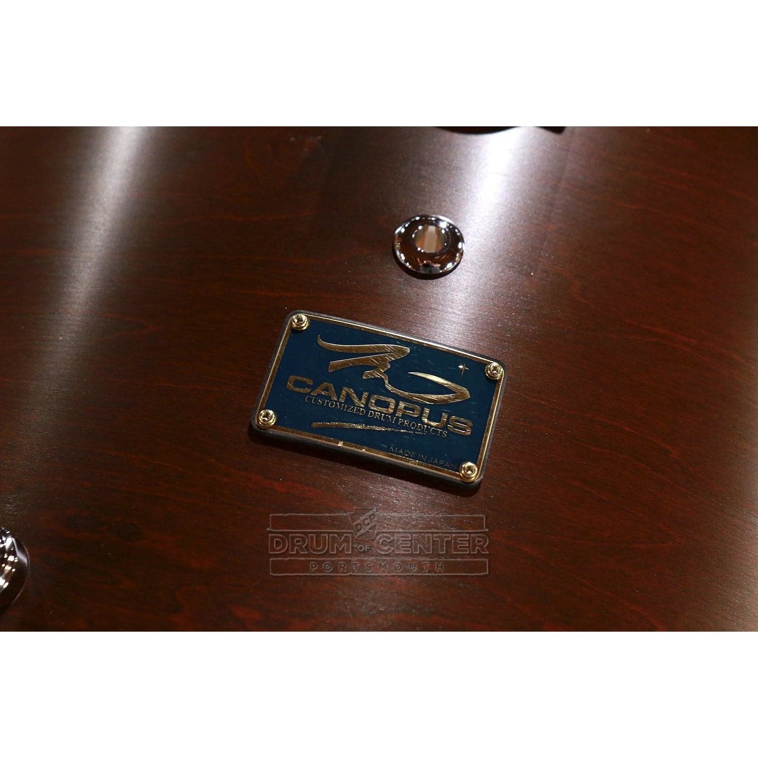 Canopus RFM 3pc Rock Drum Set Bitter Brown Oil