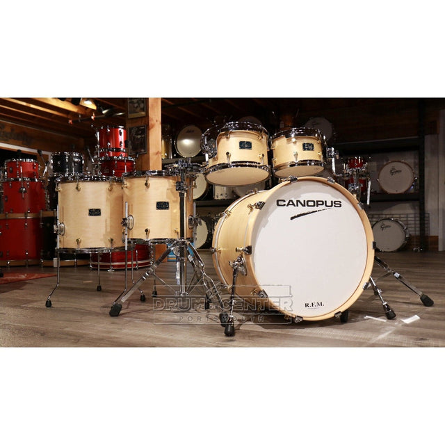 Canopus RFM 5pc Drum Set Natural Oil