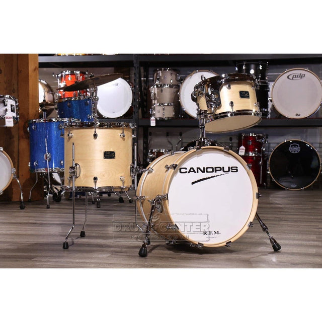 Canopus RFM 3pc Jazz Drum Set Natural Oil