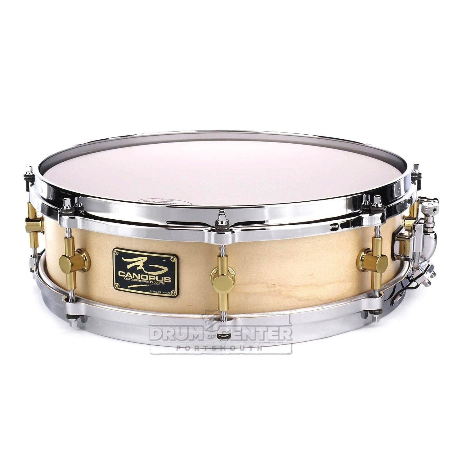 Canopus 'The Maple' Snare Drum 14x4 w/Cast Hoops Oil