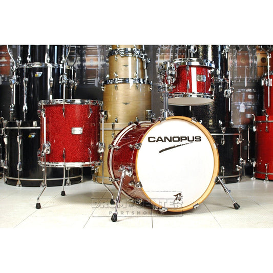 Canopus Yaiba 3pc Bop Kit Dark Red Sparkle Lacquer