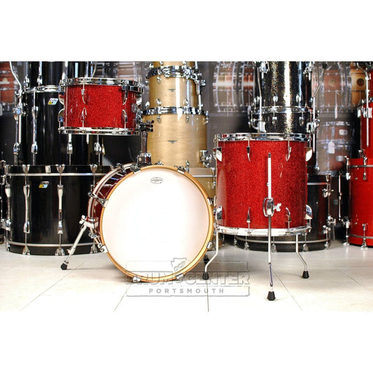 Canopus Yaiba 3pc Bop Kit Dark Red Sparkle Lacquer
