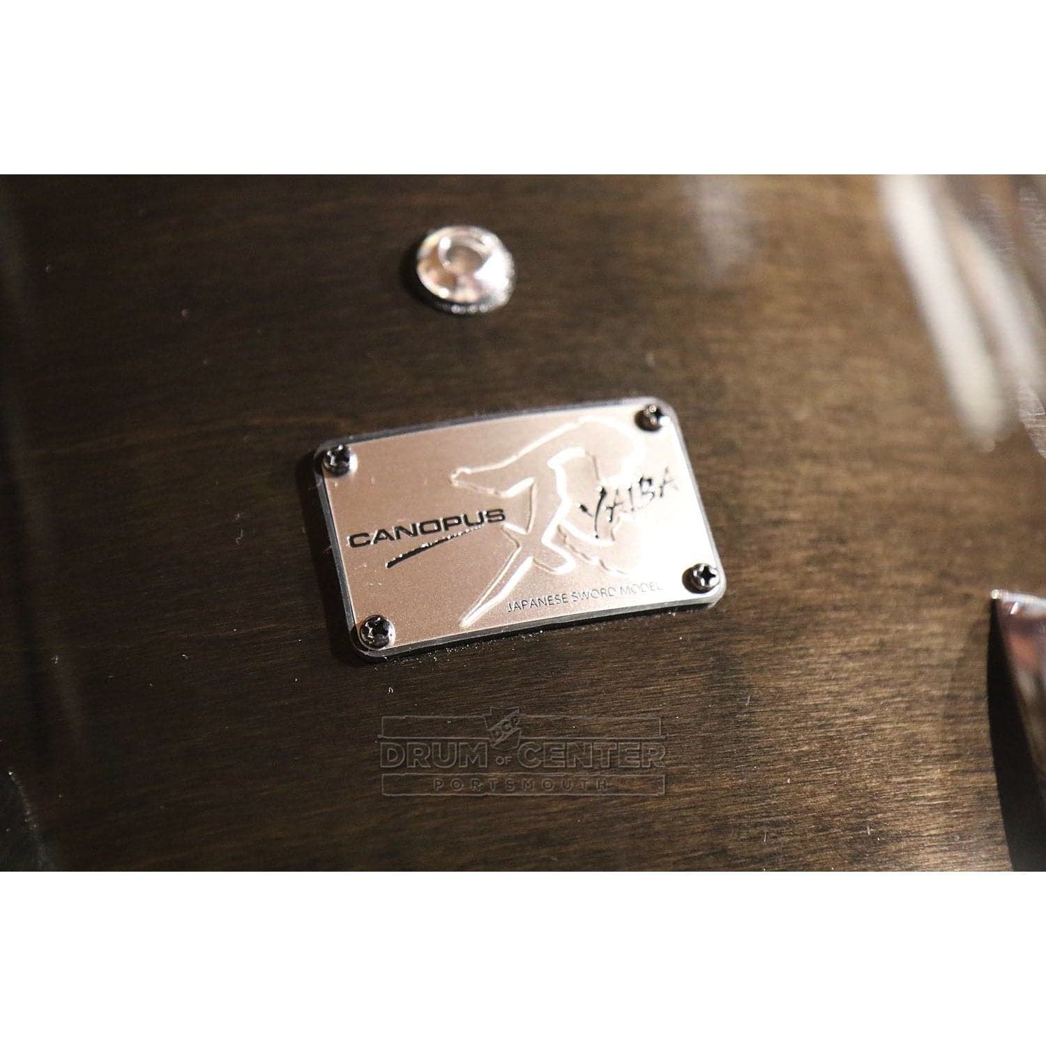 Canopus Yaiba 4pc Groove Drum Set - Ebony Lacquer