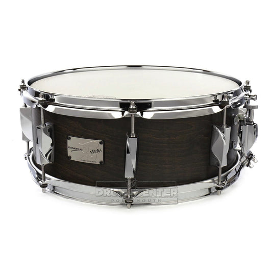 Canopus Yaiba Maple Snare Drum 14x5.5 Matte Ebony