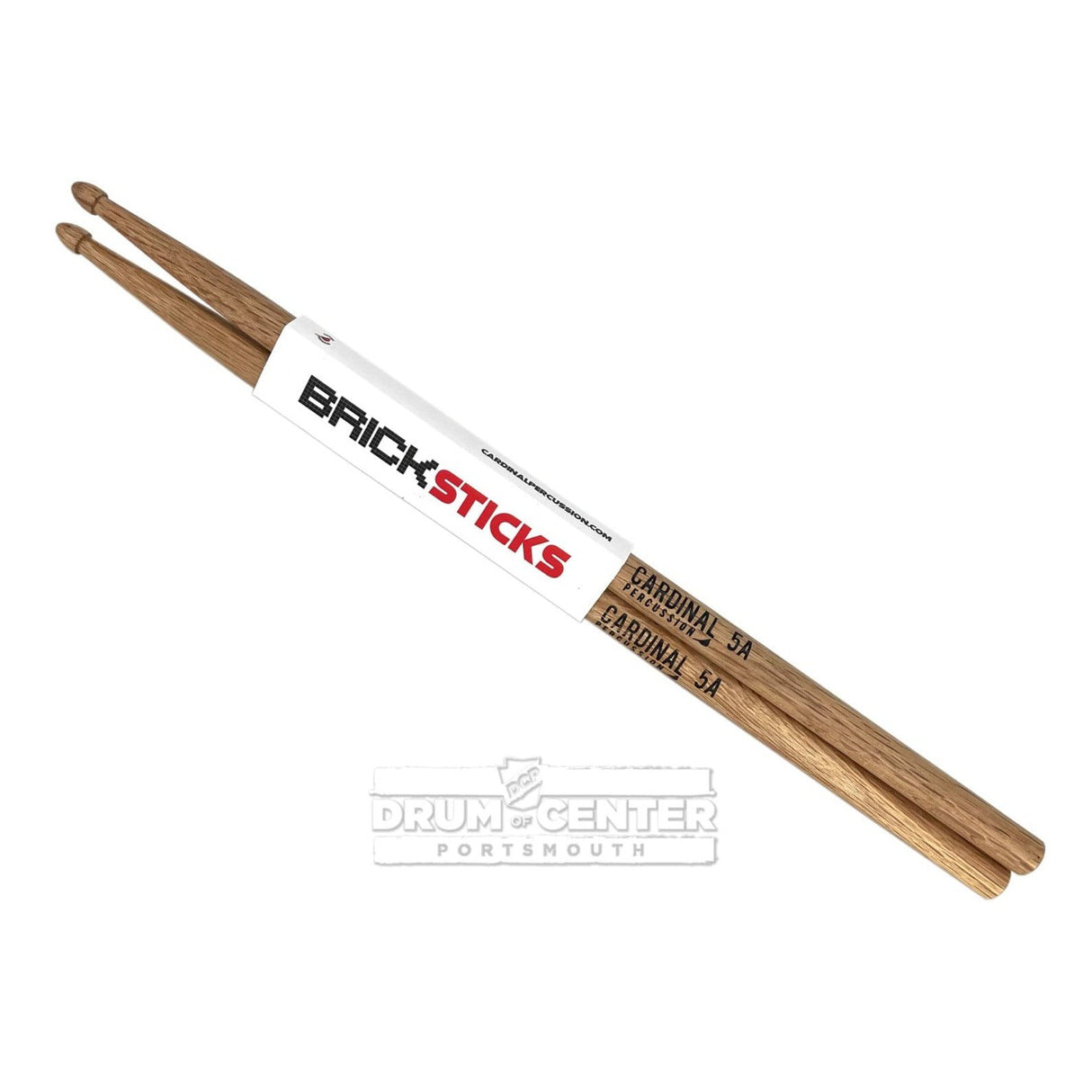 Cardinal 5A Drum Sticks Wood Tip, Brick of 12