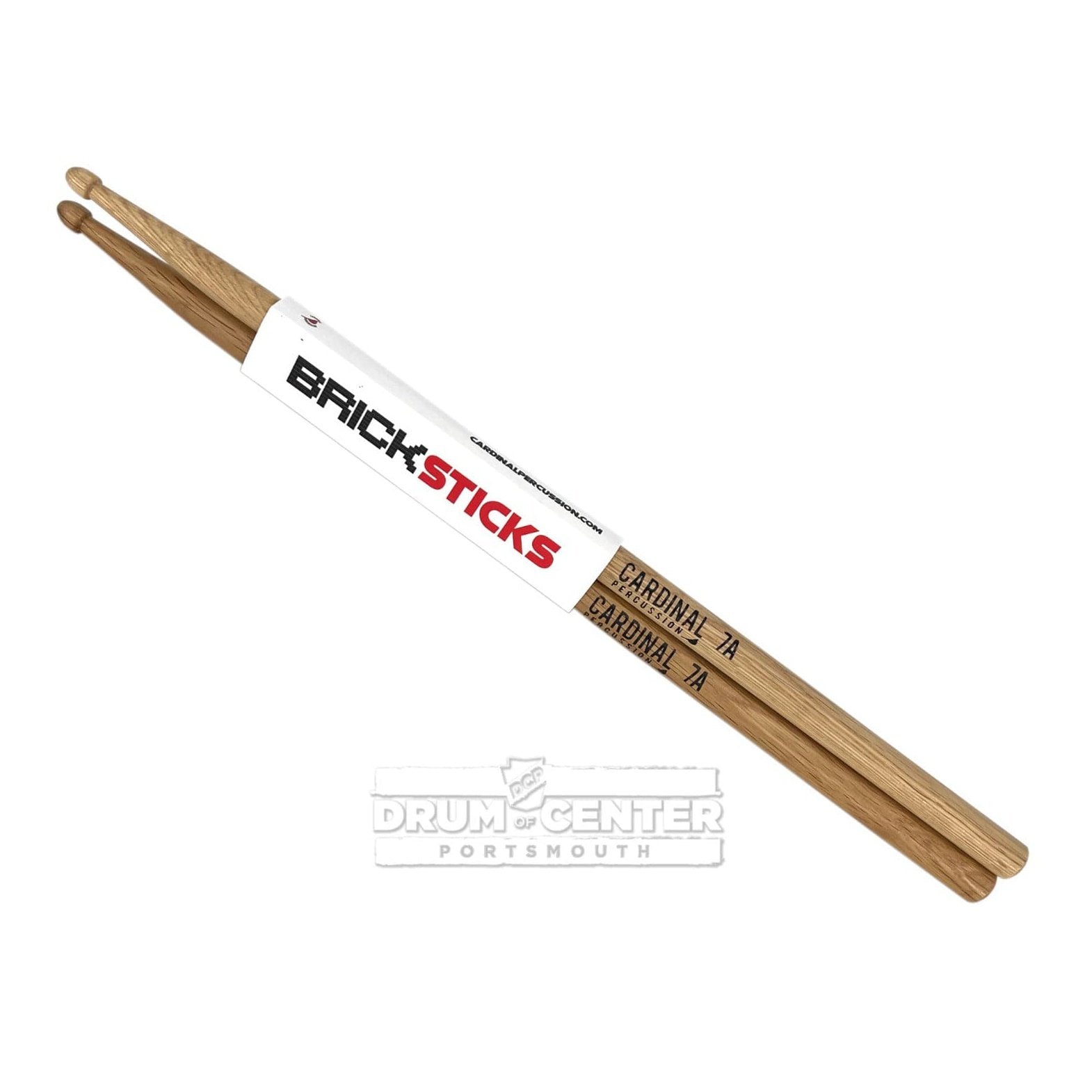 Cardinal 7A Drum Sticks Wood Tip, Brick of 12