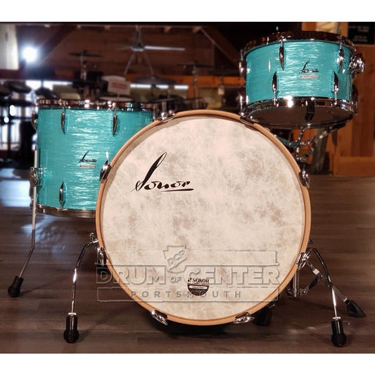 Sonor Vintage 3pc Drum Set w/No Mount California Blue