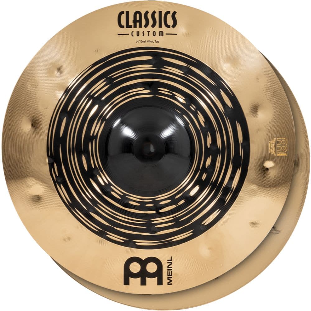 Meinl Classics Custom Dual Series Hi Hat Cymbal 14 – Drum Center 