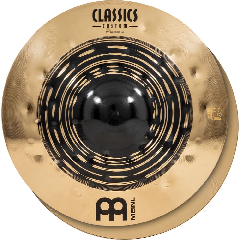 Meinl Classics Custom Dual Series Hi Hat Cymbal 15