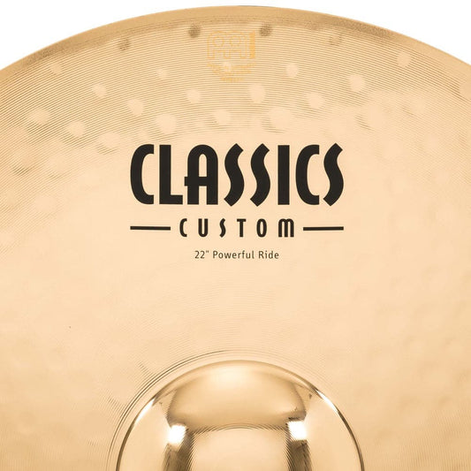 Meinl Classics Custom Powerful Ride Cymbal 22