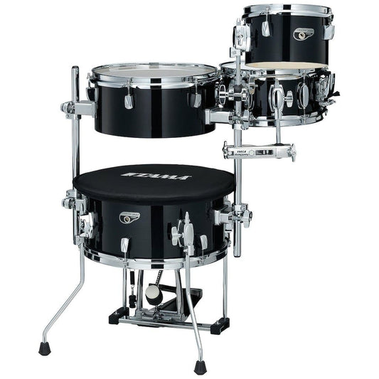 Tama Cocktail-jam Mini 4pc Drum Set With 14 Bass Drum - Hairline Black