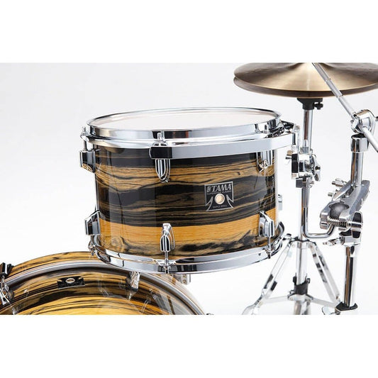 Tama Superstar Classic 3pc Shell Pack w/22BD Natural Ebony Tiger Wrap