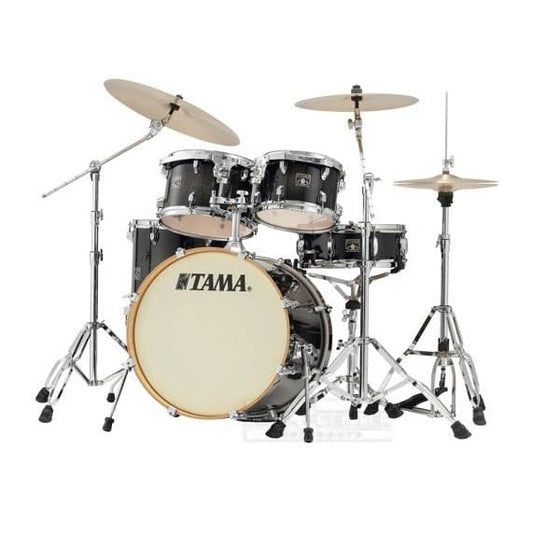 Tama Superstar Classic 20BD 5pc Drum Set Transparent Black Burst