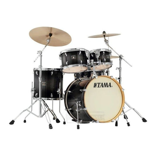 Tama Superstar Classic 20BD 5pc Drum Set Transparent Black Burst