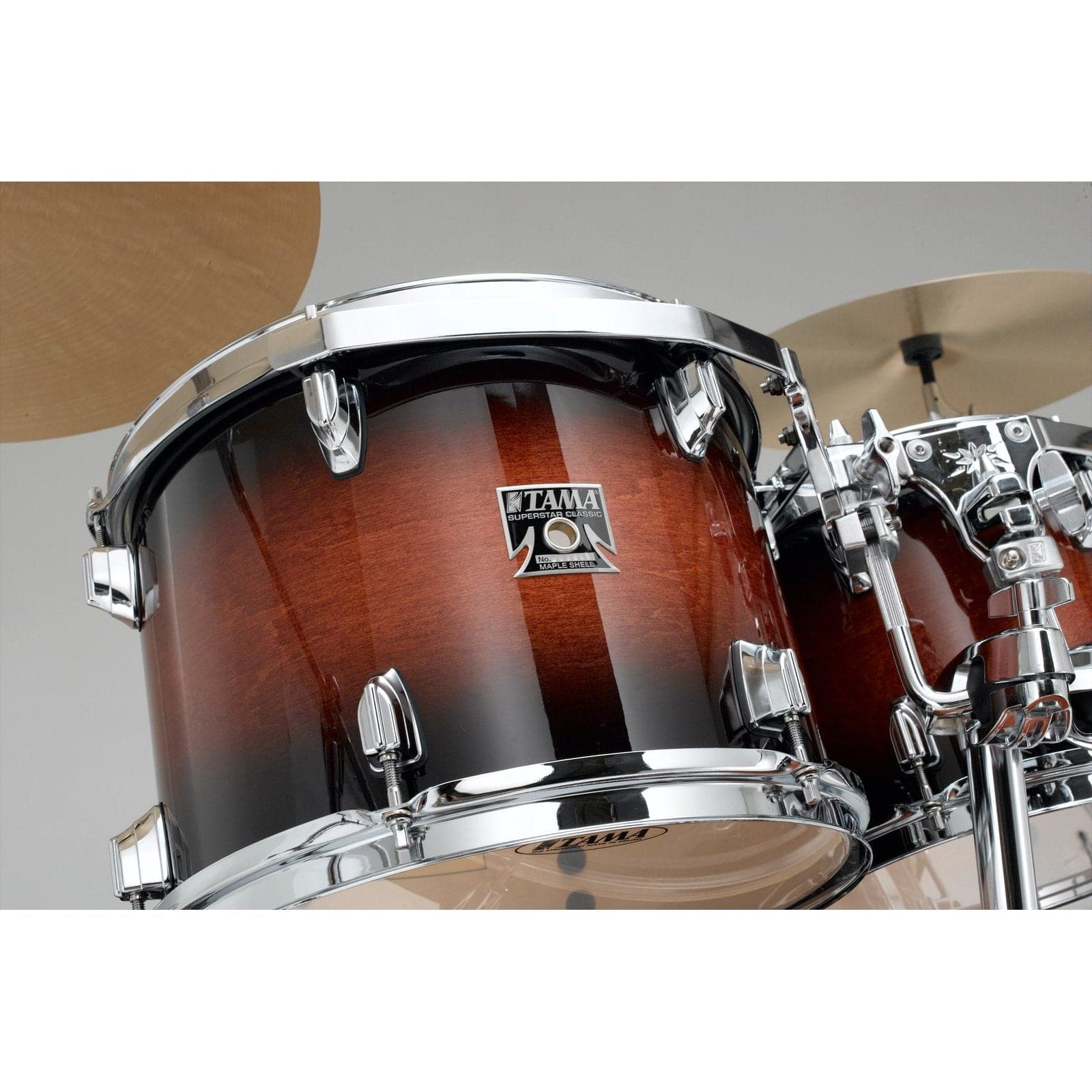 Tama Superstar CL Maple 5pc Drum Set Mahogany Burst