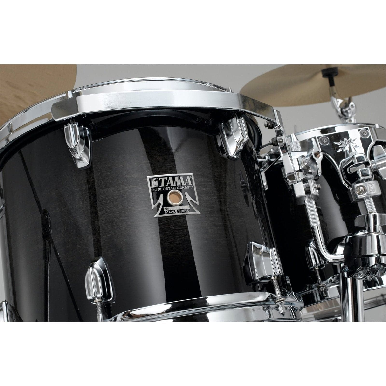 Tama Superstar CL Maple 7pc Drum Set Transparent Black Burst