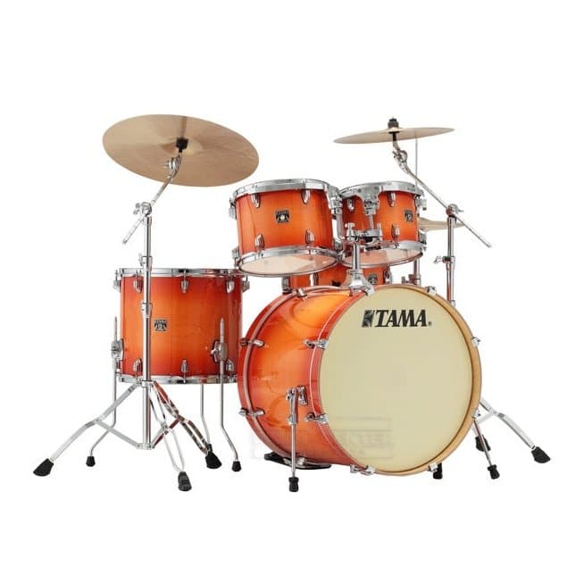 Tama Superstar Classic 5pc Drum Set Tangerine Lacquer Burst