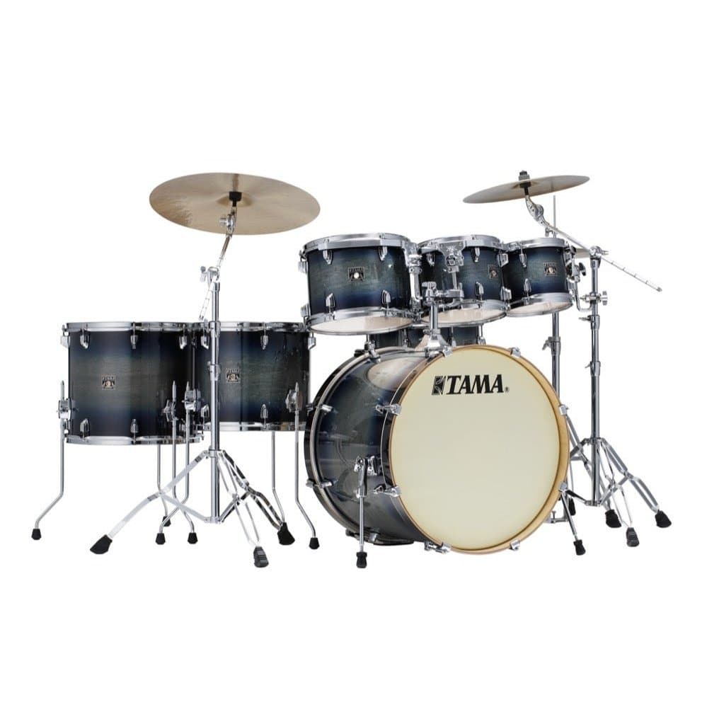 Tama SuperStar Classic 7-piece Drum Set Dark Indigo Burst