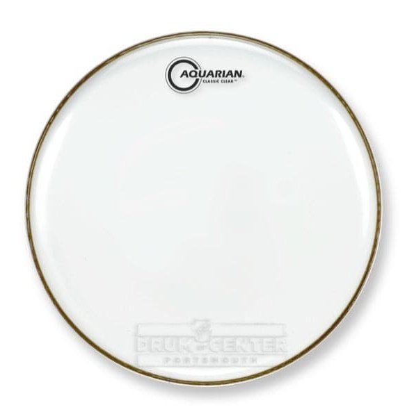 Aquarian Classic Clear Snare Side Drum Head 14"