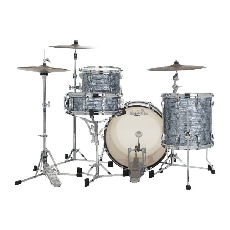 Ludwig Classic Oak 3pc Fab Drum Set Sky Blue