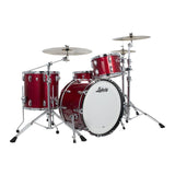 Ludwig Classic Oak 3pc Downbeat Drum Set Red Sparkle