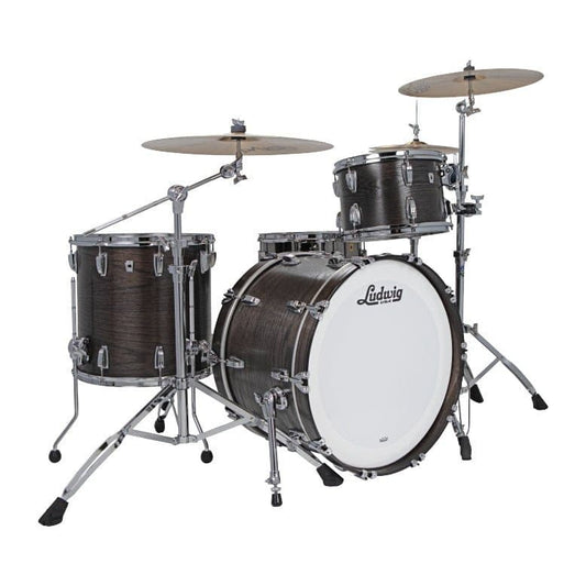 Ludwig Classic Oak 3pc Fab Drum Set - Smoke