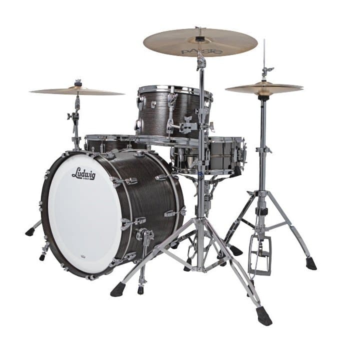 Ludwig Classic Oak 3pc Fab Drum Set - Smoke