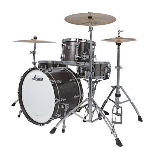 Ludwig Classic Oak 3pc Fab Drum Set - Smoke